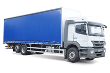Minibus Hire St Helens - 26 Tonne Curtain Side Truck - Truck hire St helens