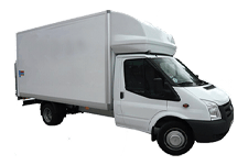 Minibus Hire St Helens - Ford Luton Box with Tail Lift - Van hire St helens